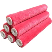 Fundas De Rodillo De Pintura Mohair Premium De 6 Pulgadas Paquete De 6 Para Acabados Finos