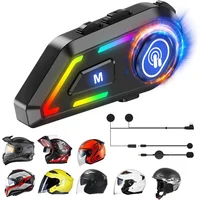 Auriculares Bluetooth para Casco de Moto con Cancelación de Ruido IPX5