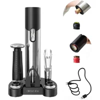 Sacacorchos Eléctrico 7 En 1 Recargable Con Abridor De Cerveza Circle Joy