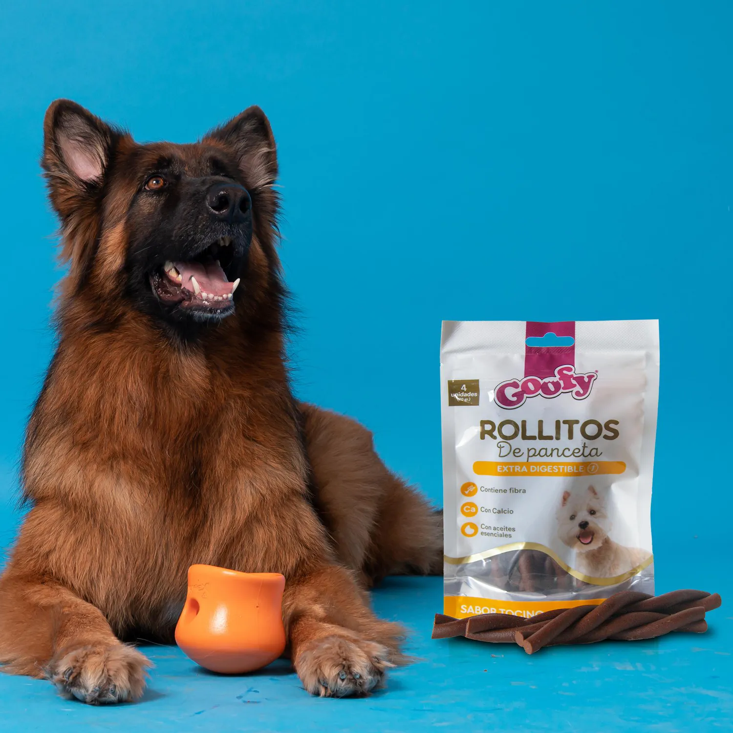 Snack Para Perro Rollitos Panceta X 70 Gramos 4