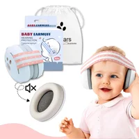Protectores Auditivos para Bebé Antiruido Baby Earmuff Banda Ajustable Rosado