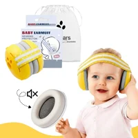 Protectores Auditivos para Bebé Antiruido Baby Earmuff Banda Ajustable Amarillo