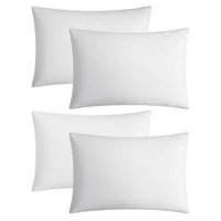 Set X4 Almohadas Para Dormir Hotelera Microfibra Ergonómica
