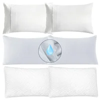 Combo: 2 Almohadas + 2 Protectores + 2 Fundas