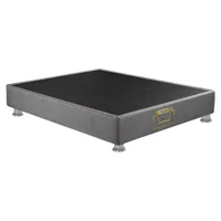 Base Sommier Elegant 90x190 Gris Ecocuero