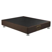 Base Sommier Elegant 140x140 Café Microfibra