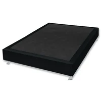 Base Sommier Elegant 140x140 Negro Ecocuero