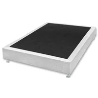 Base Sommier Elegant 120x190 Blanco Microfibra