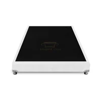 Base Boston Elegant 90x190 Blanco Ecocuero