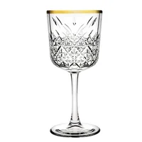 Set x4 Copas Vino Timeless Golden Touch