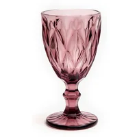 Set x6 Copas Vino Agua Vintage 10 Onz Rose