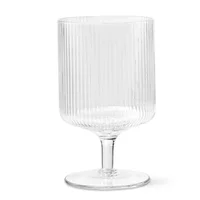Set x6 Copas Vino Recta Vidrio