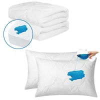 Combo Cama King: Cubrecolchón + 2 Protectores Almohada