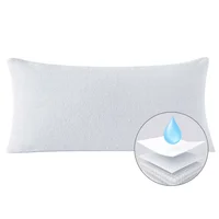 Protector De Almohada Impermeable 90X50 Algodón Rizo Suave