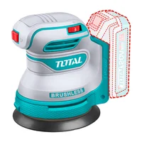 Lijadora Orbital 5" (125mm) Bat 20V 8000-13000RPM Sin Cargador Ni Batería Total Tools Trosli2002