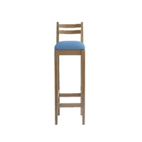 Silla de Bar Boomerang Azul Aciano Legno Colombia