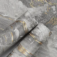 Papel Adhesivo De Mármol Gris Dorado Autoadhesivo Impermeable Para Encimeras Y Paredes