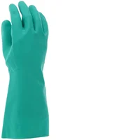 Guante de Nitrilo Nitri-chem 13 Pulgadas 15 Mil con Flock Talla 9 x 12 Unidades
