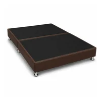 Base Cama Sommier Dividida 160x190 Café Ecocuero