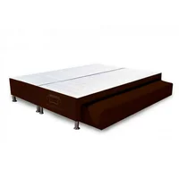 Cama Nido Denver Dividida 120x190 Café Microfibra