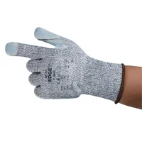 Guante Resistente a Corte Palma Recubierta en Carnaza T/10 Set X2 Pares