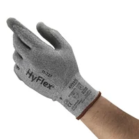 Guante Protección al Corte Nivel 3 Recubierto en Poliuretano Hyflex T/8 Set X2 Pares