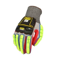 Guante Anti Impacto Resistente a Corte Palma Recubierta Talla 7/xs