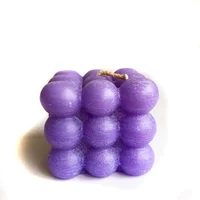 Vela Cubo Morado