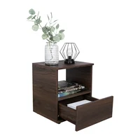 Mesa de Noche Camel Nogal Set X 8 Unidades