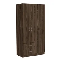 Closet Austral 3 Puertas 180X90X47cm Milan/Blanco Set X 8 Unidades