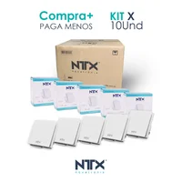 Extractor de Aire Baño 6Pulg Luxury 18W 110V Set X 10 Unidades