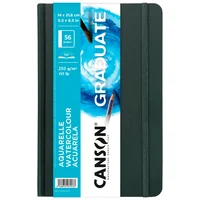 Cuaderno Canson Graduate 14x21.6cm Acuarela C31200l027