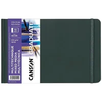 Cuaderno Canson Graduate 21.6x14cm Mixmedia Hori C31200l031