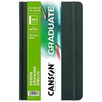 Cuaderno Canson Graduate 10.5x15 160g Dibujo C31200l037