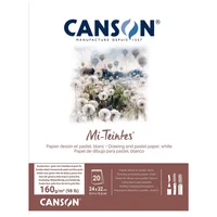 Bitacora Canson Mi-teintes 24x32cm 160g 20h Blanc C31027p001