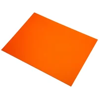 Cartulina Fabria. Colore 50x65cm 185g 5hojas 5606 Naranja Inten