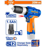 Taladro Impacto 12V Wadfow