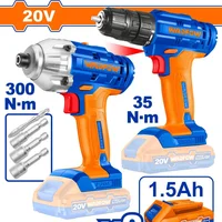 Set Taladro & Llave 20v