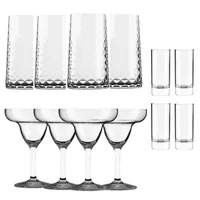 Cristar Set Mexicano 12 Piezas Colección Tu Bar Cristar