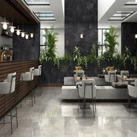 Piedra Natural Pompeya Nero 30x60
