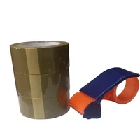 Pack x 3 Cinta Empaque Cafe Topex 48mmx100m+Dispensa