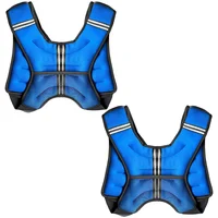 Set X2 Chaleco Con Peso 5Kg Entrenamiento Funcional Y Cardio
