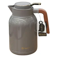Termo Térmico Feenik 2.0l Bebidas Calientes Frías Acero Inox