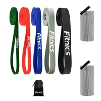 Bandas Elásticas Resistencia Fitnics Set X5 Gym Crossfit