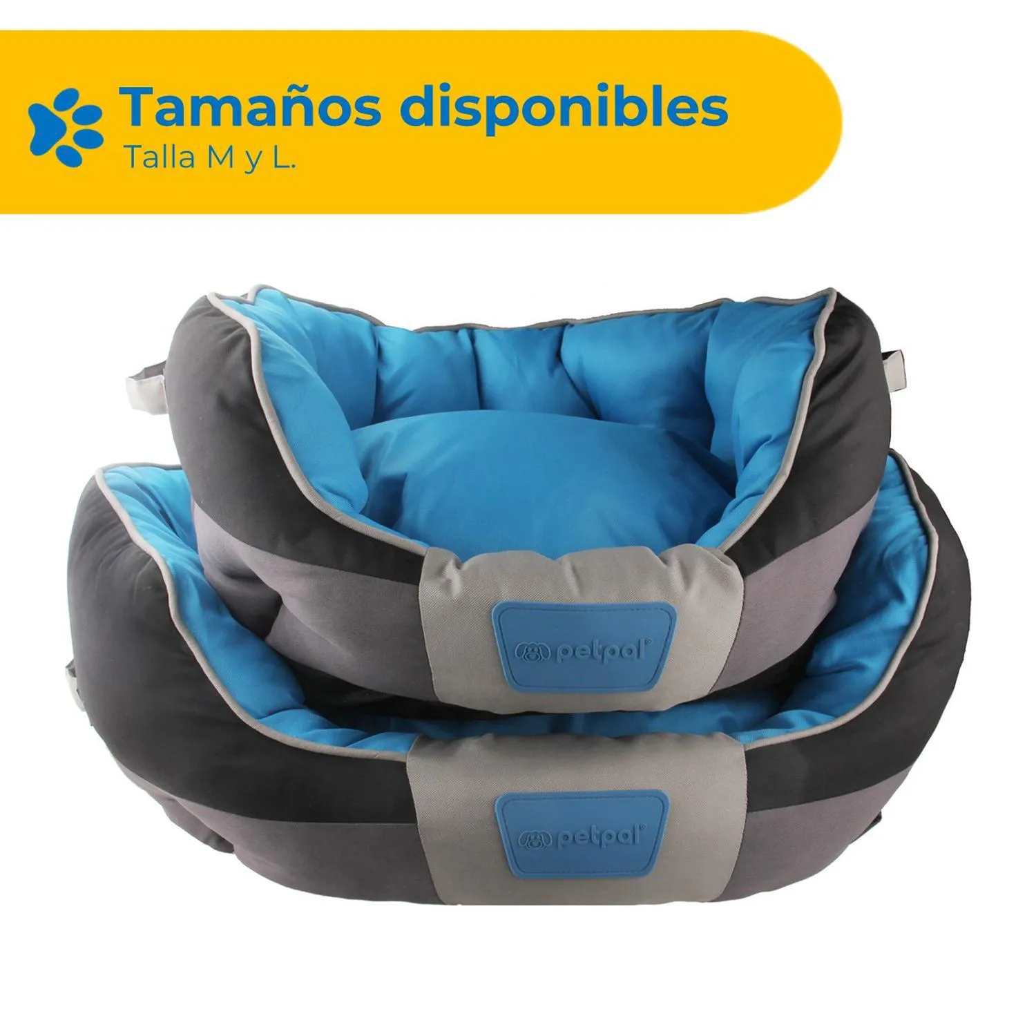Cama Mascota Perro Gato Grande Petpal Lavable Acolchada 6