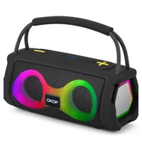 Parlante Recargable Altavoz Bluetooth Speaker RGB Okop Kp-812