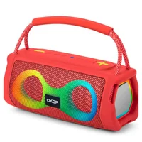 Parlante Recargable Altavoz Bluetooth Speaker RGB Okop Kp-812