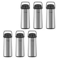 Termo Sifón 1.9 Litros Ampolla Vidrio Surtido Set X 6 Unidades