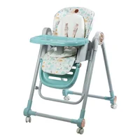Silla de Comer Mecedora Gravy Eb637 Verde Dino