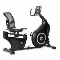 Bicicleta Estática R800 Pro Magnética 130 kg Color Negro